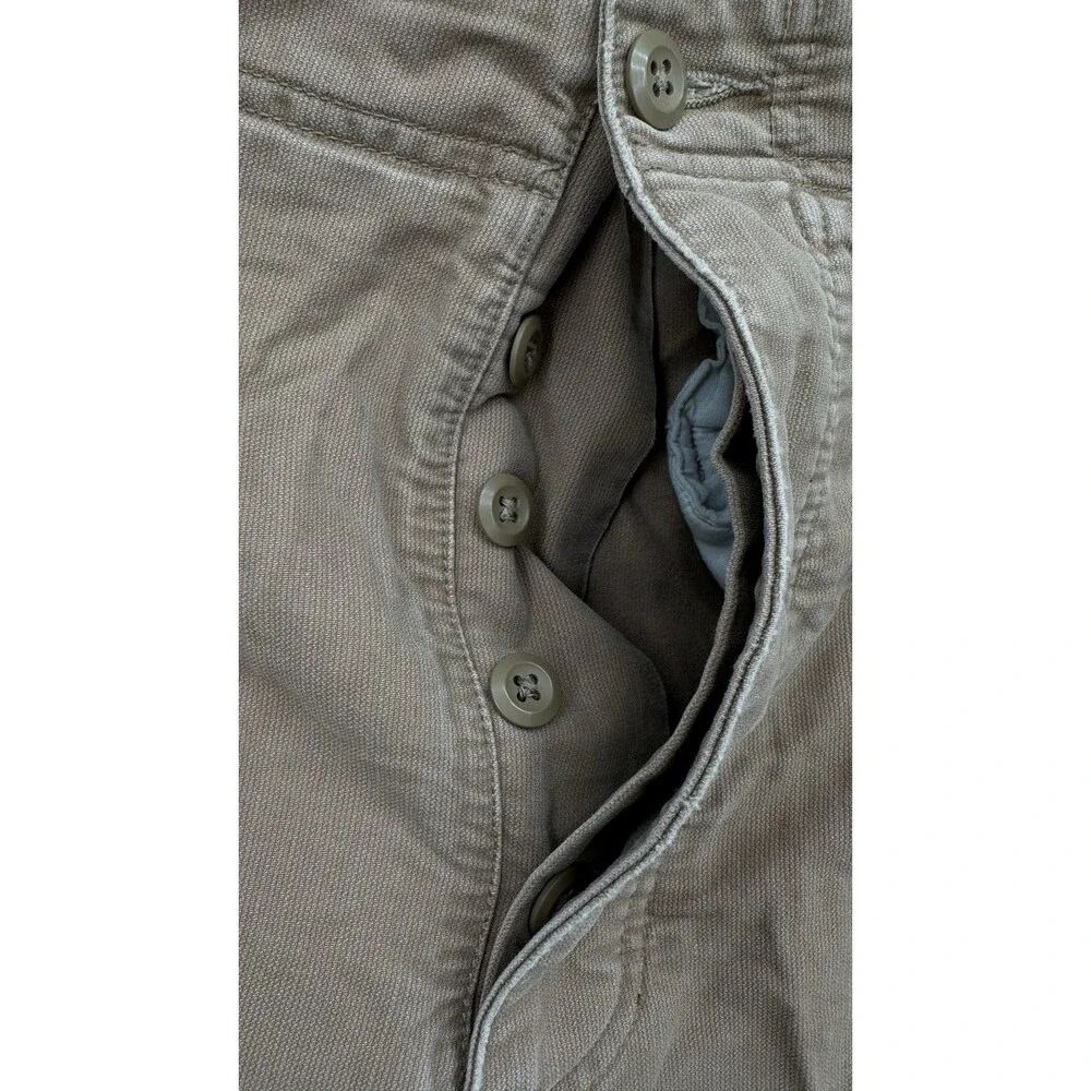 American Eagle AE Supply‎ Y2K Flex Cargo Pants Tan Mens Military Inspired 36x